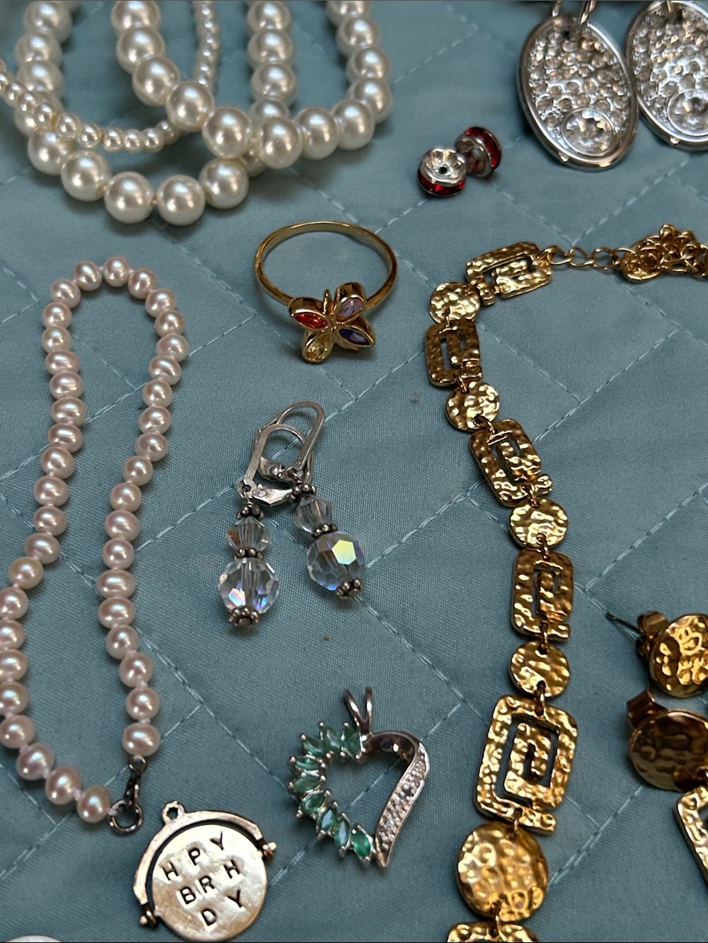Vintage & Modern Jewelry Reseller Lot Mixed Estate Statement Necklaces Earrings - Picture 11 of 12